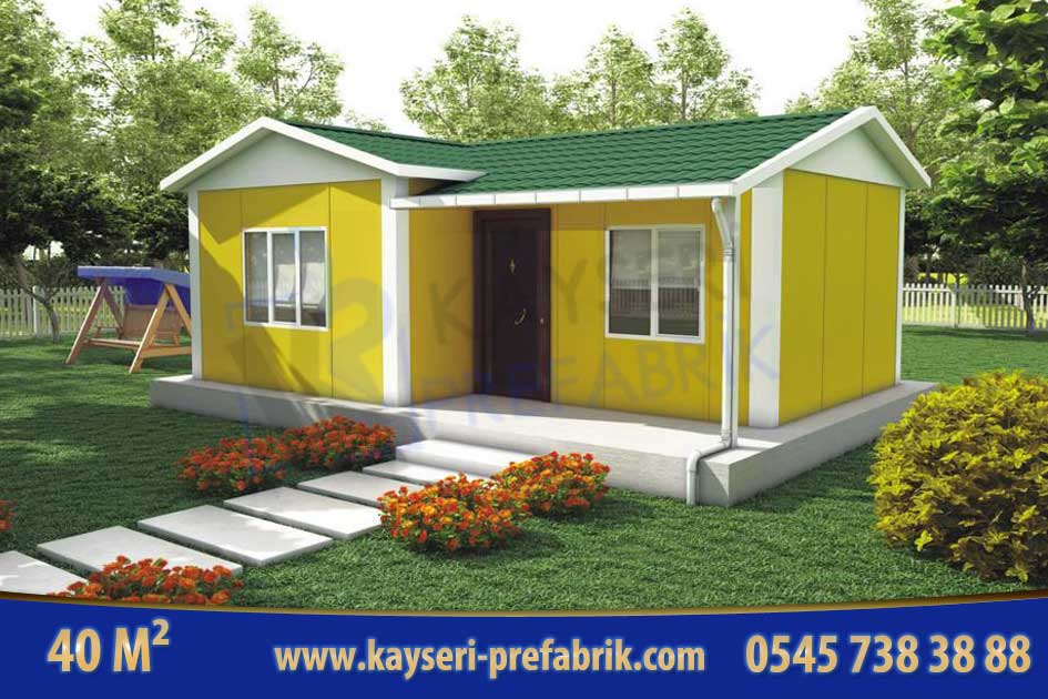 Kırşehir 40 m² Prefabrik Ev