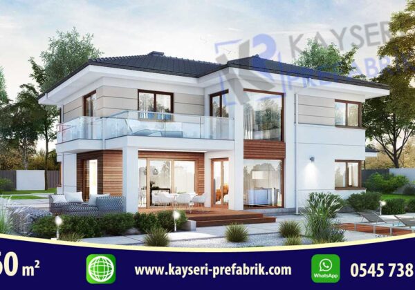 Kırşehir 260 m² Dubleks Butik Prefabrik Villa
