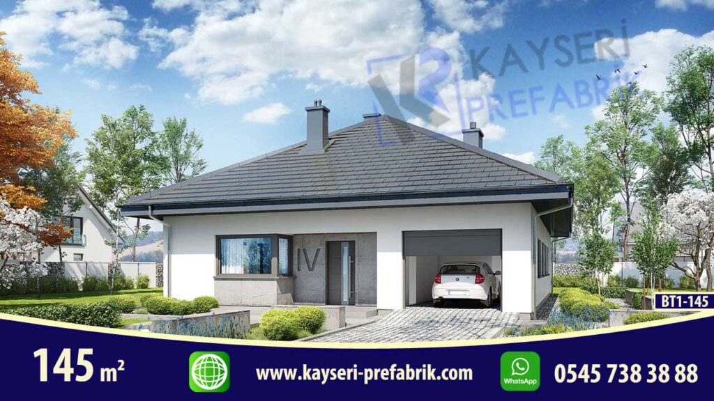 Kırşehir 145 m² Butik Prefabrik Villa
