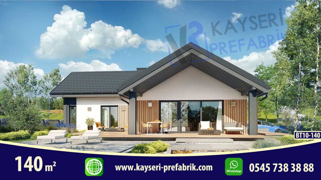 Kırşehir 140 m² Butik Prefabrik Villa