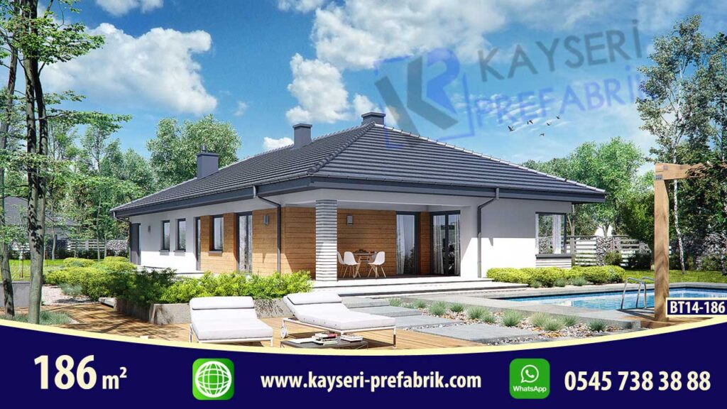 Kırşehir 186 m² Butik Prefabrik Villa