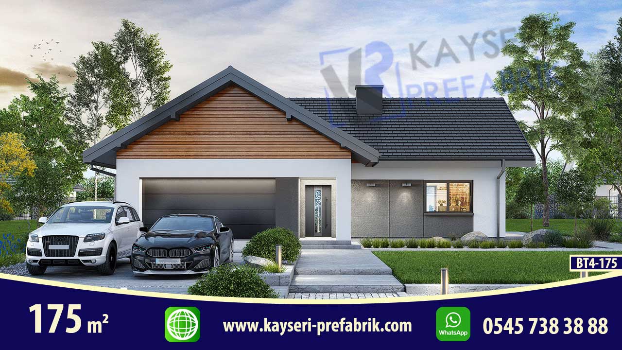 Kırşehir 175 m² Butik Prefabrik Villa