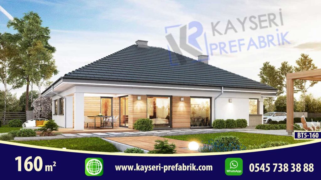 Kırşehir 160 m² Butik Prefabrik Villa