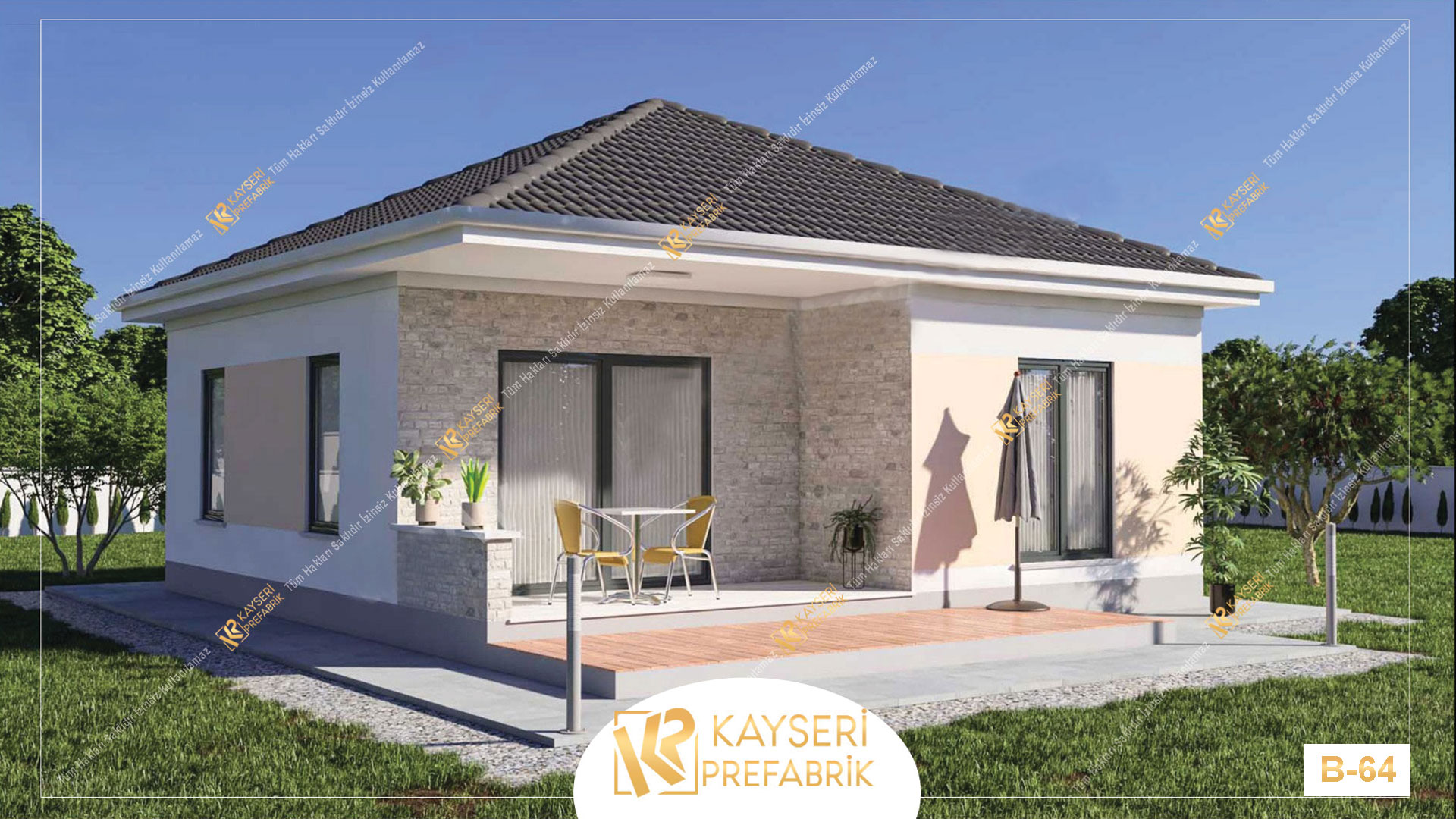 Kırşehir 64 m² Betonarme Ev